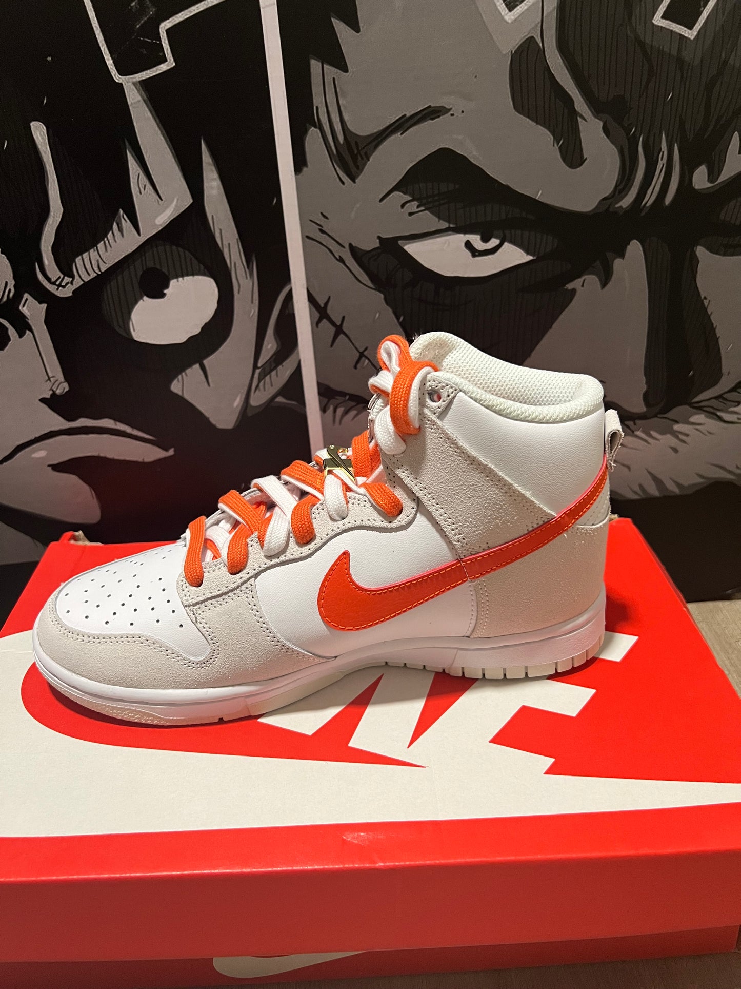 Wmns Dunk High SE 'First Use Pack - White Orange'