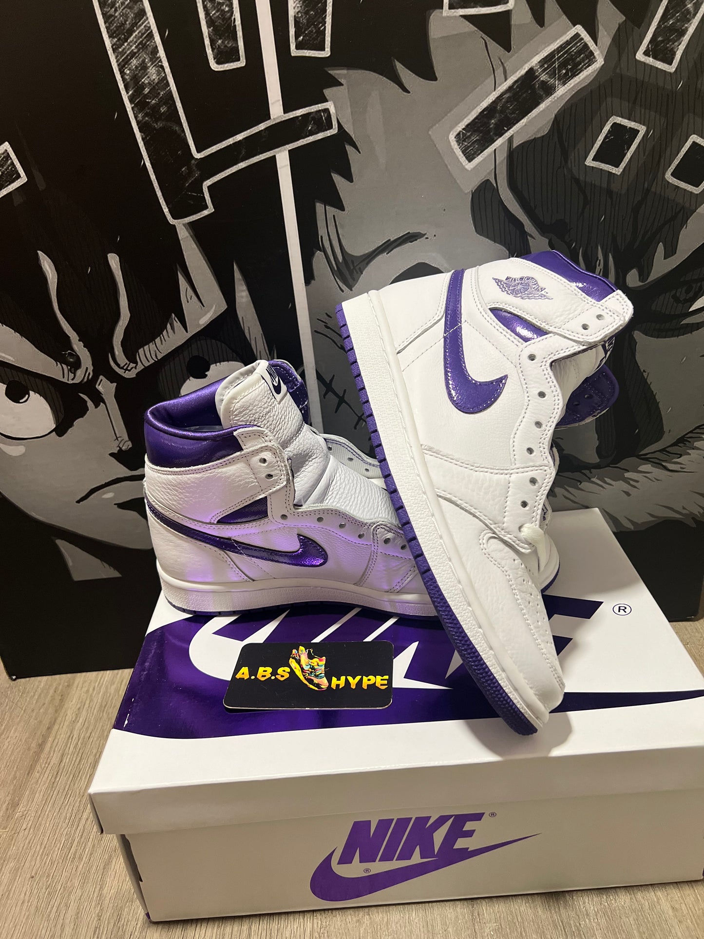 Wmns Air Jordan 1 High OG 'Court Purple'