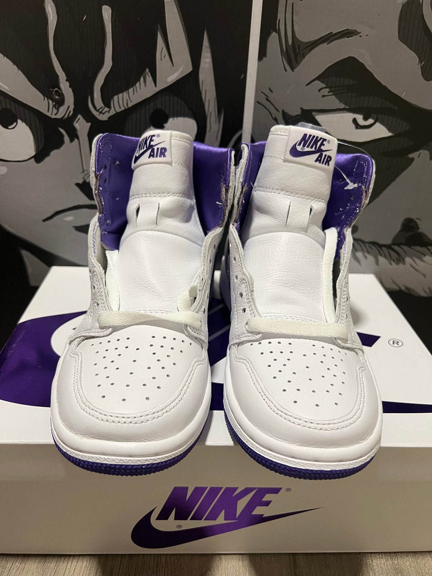 Wmns Air Jordan 1 High OG 'Court Purple'