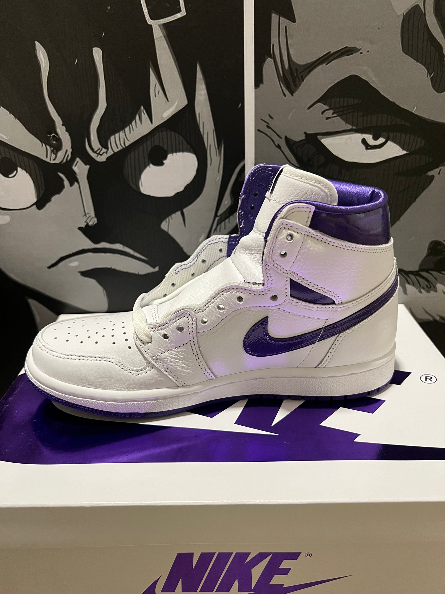 Wmns Air Jordan 1 High OG 'Court Purple'