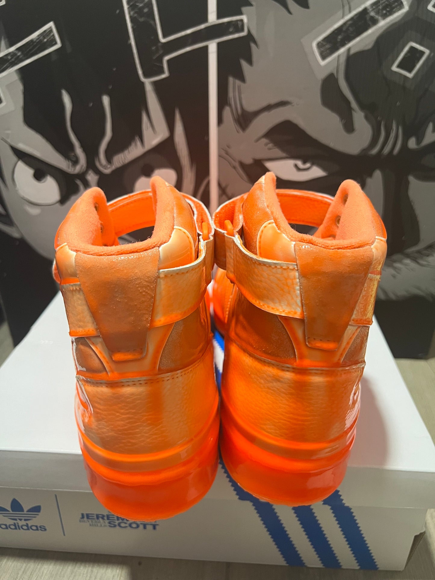 Jeremy Scott x Forum High 'Dipped - Signal Orange'